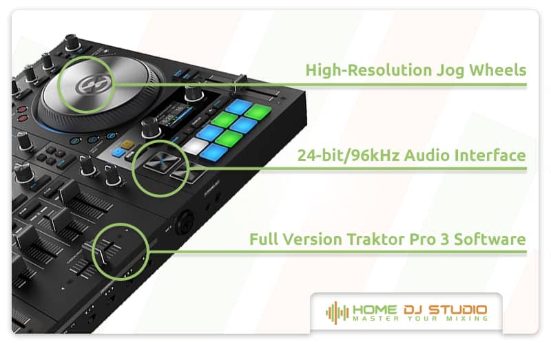 PCDJコントローラーTRAKTOR KONTROL S4 MK2 - YouTube